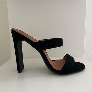 Black Suede Heels